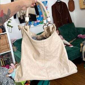 Beige Big Purse 🤍